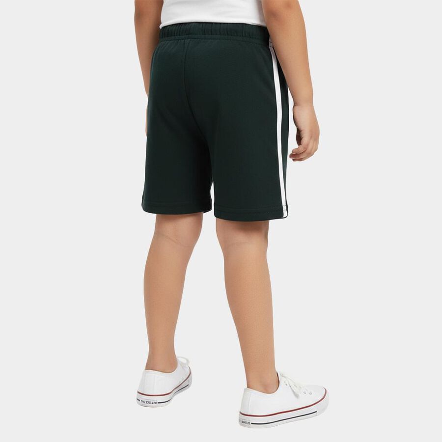 Boys' Bermuda, Dark Green, large image number null