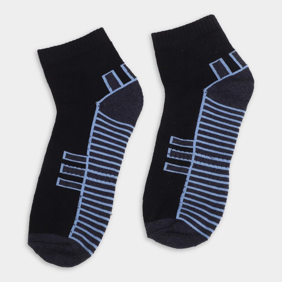 Men's Socks , नेवी ब्लू, large
