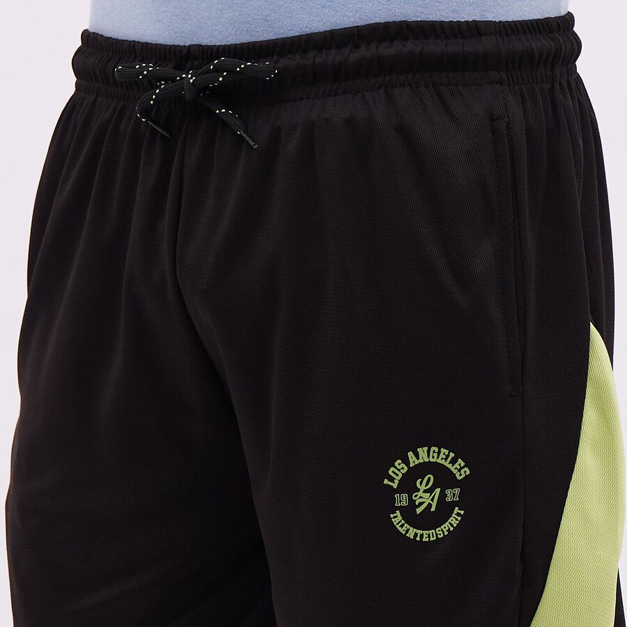 Men's Bermuda, काला, large image number null