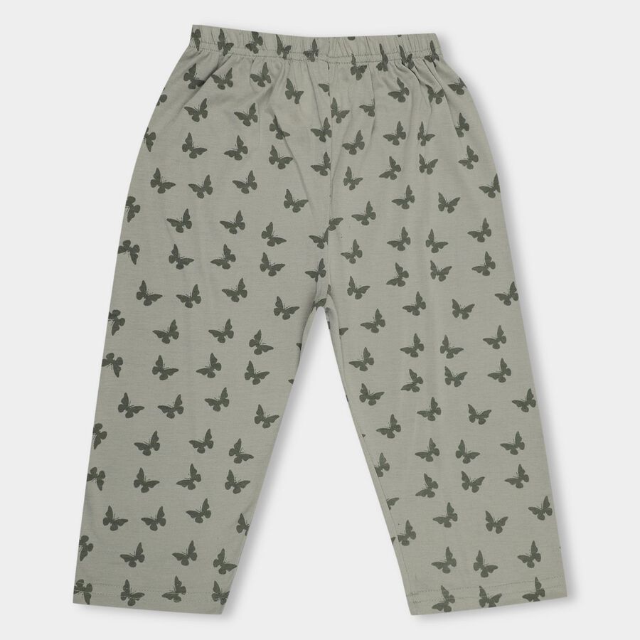 Girls' Capris, Light Green, large image number null