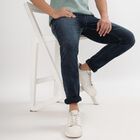 Men's Skinny Jeans, Dark Grey, small image number null