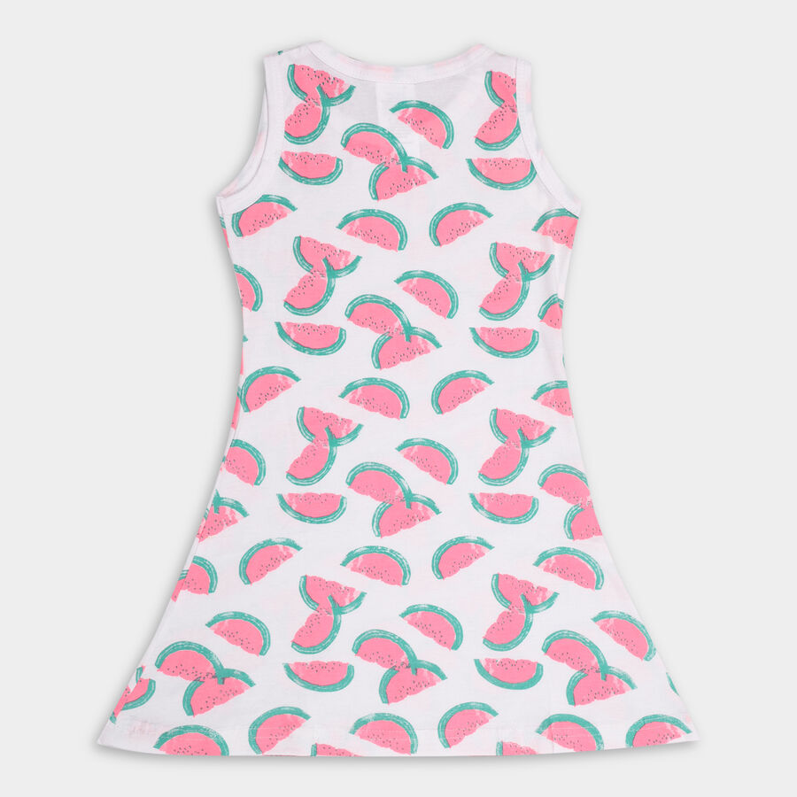 Girls' Frock, ऑफ व्हाइट, large image number null