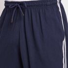 Solid Track Pants, Navy Blue, small image number null