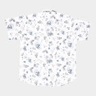 Boys Cotton Casual Shirt, White, small image number null