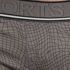Men's 100% Cotton Trunks, Light Grey, small image number null