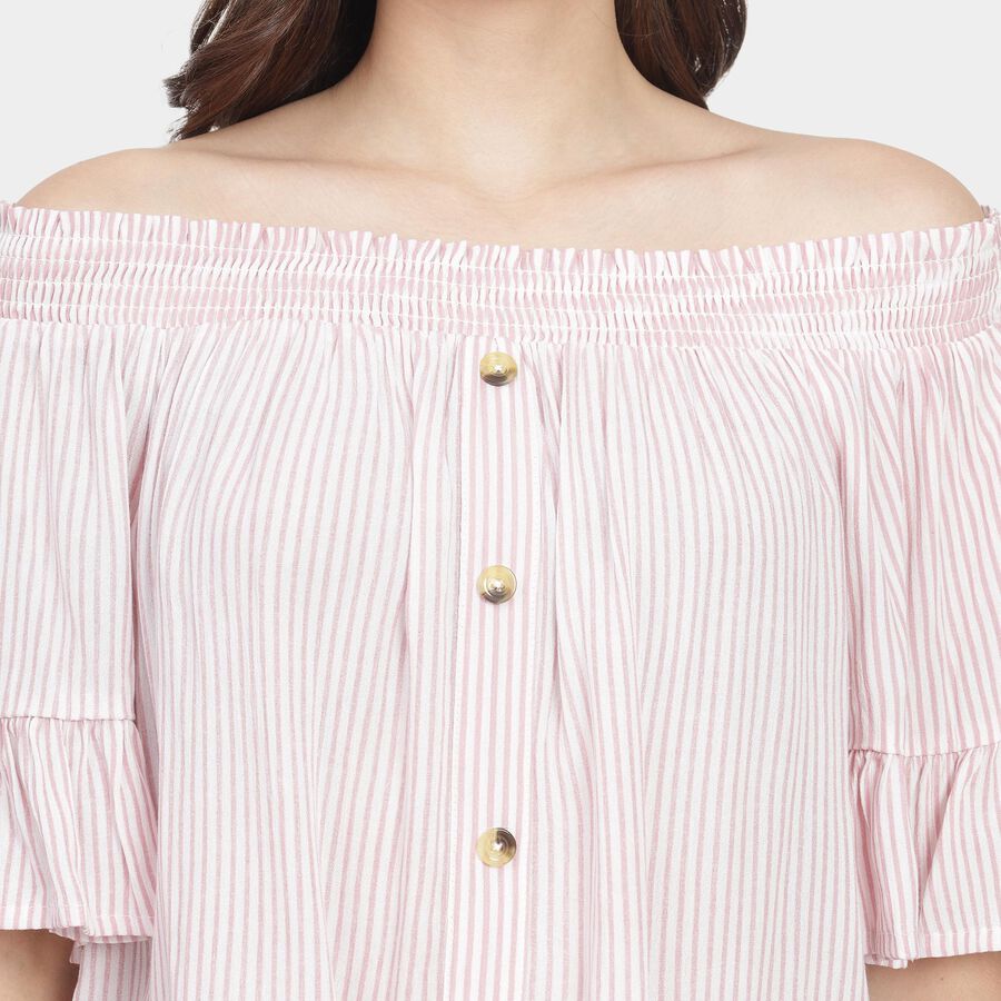 Ladies' Top, हल्का गुलाबी, large image number null