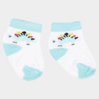Infants Cotton Solid Socks, Light Blue, small image number null