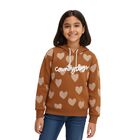 Girls' Sweatshirt, Brown, small image number null