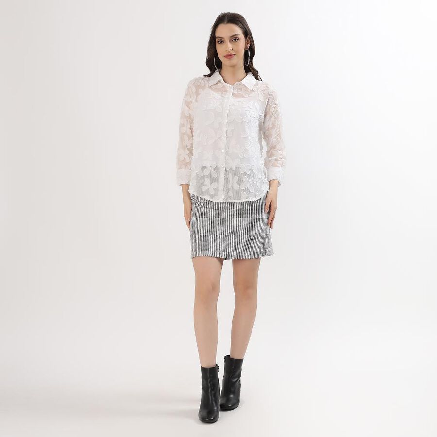 Ladies' Shirt, White, large