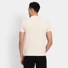Men's Collared Half Sleeves T-Shirt, एक्रू मिश्रित, small image number null