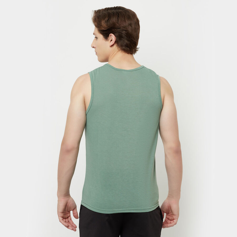 Sleeveless T-Shirt, Light Green, large image number null