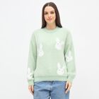 Ladies' Pullover, हल्का हरा, small image number null