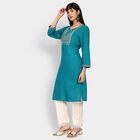 Ladies' Kurta , Dark Green, small image number null