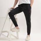 Men's Jogger Track Pants, गहरा ग्रे, small image number null