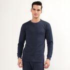 Men's Thermal Upper, मध्यम नीला, small image number null