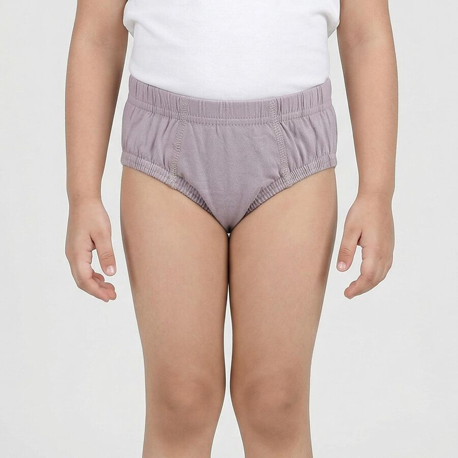 Boys Light Green Regular Fit Solid Briefs, Light Green, large