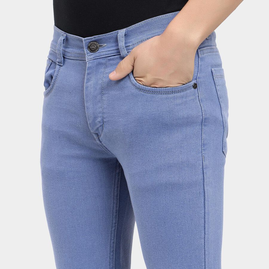Men's Skinny Jeans , हल्का नीला, large image number null