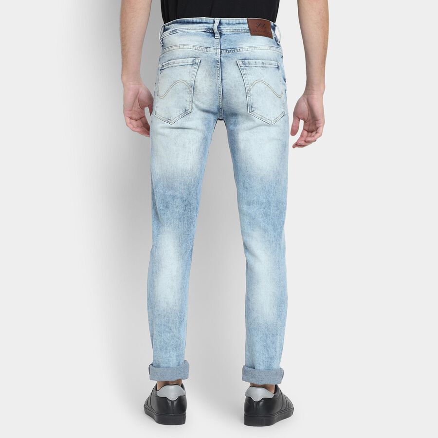 Men's Skinny Jeans , हल्का नीला, large image number null