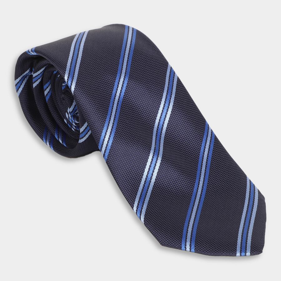 Men's Tie, Navy Blue, large