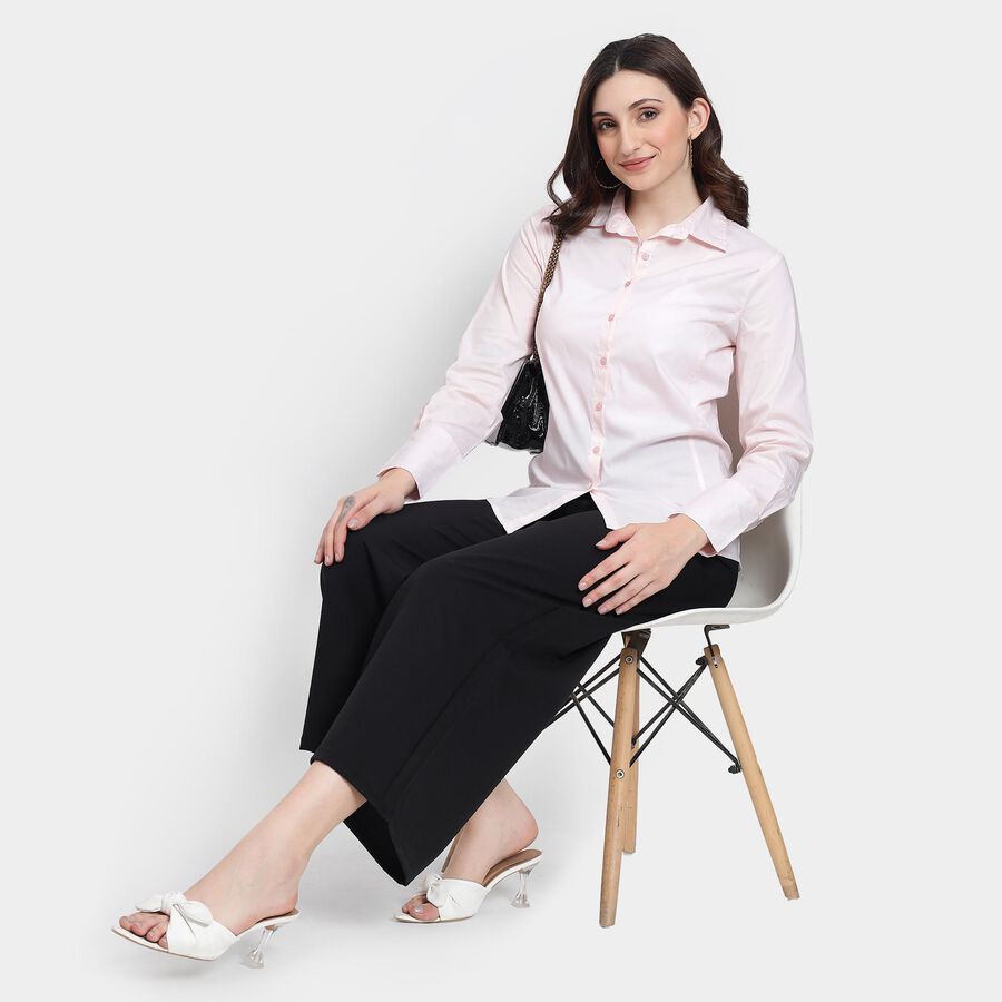 Ladies' Shirt , गुलाबी, large image number null