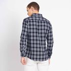 Cotton Checks Casual Shirt, Dark Blue, small image number null