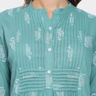 Ladies' Kurta , Teal Blue, small image number null