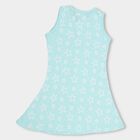 Girls' Frock, Aqua, small image number null