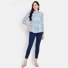 All Over Print Kurta, Light Blue, small image number null