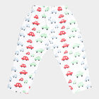 Infants Cotton Printed Pyjama, Light Blue, small image number null