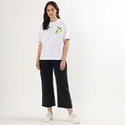 Ladies' 100% Cotton Jeans, Black, small image number null