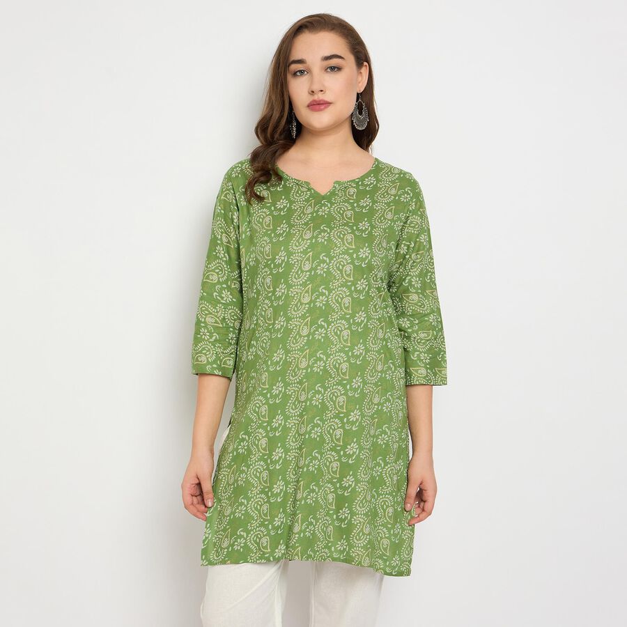 Ladies' Kurta , ओलिव, large image number null