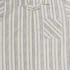 Boys' Off-White Cotton Classic Collar Casual Shirt, ऑफ व्हाइट, small