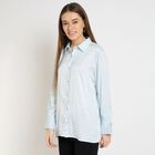 Ladies' Shirt, हल्का नीला, small image number null