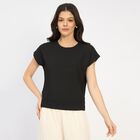 Ladies'  Crop  Top, Black, small image number null