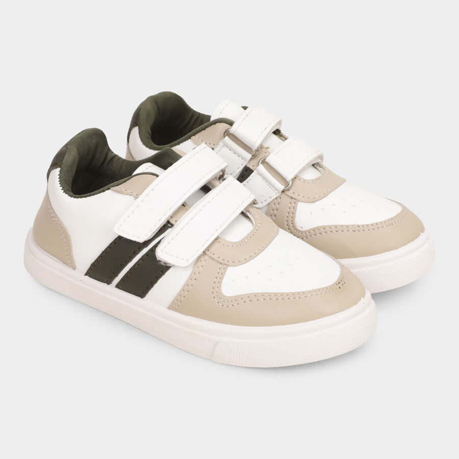 Kids' Sports Shoes, Beige, large image number null
