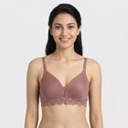 Women's Brown Plunge T-Shirt Bra, Brown, small