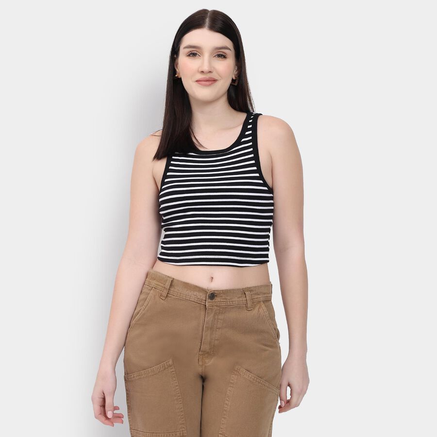 Ladies' Tank Top, काला, large