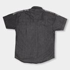 Boys' Casual Shirt , काला, small image number null