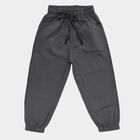 Boys' Dark Grey Regular Fit Jogger Trousers, गहरा ग्रे, small