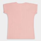 Girls' 100% Cotton T-Shirt , Light Pink, small image number null