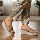 Ladies' Sandal, Beige, small