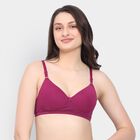 Ladies' Bra , Wine, small image number null