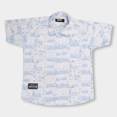 Boys' 100% Cotton Casual Shirt