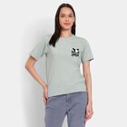 Ladies' Round Neck T-Shirt, Light Green, small image number null