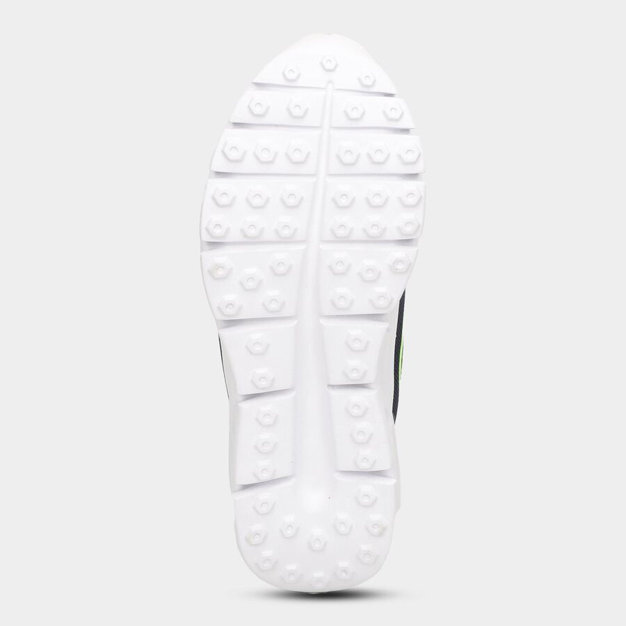 Men's Lace-Up Sports Shoes, नीला, large image number null