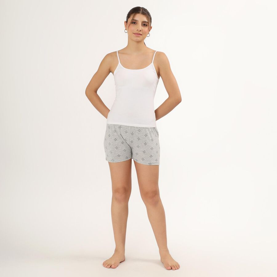 Ladies' Basic Shorts , Light Grey, large image number null