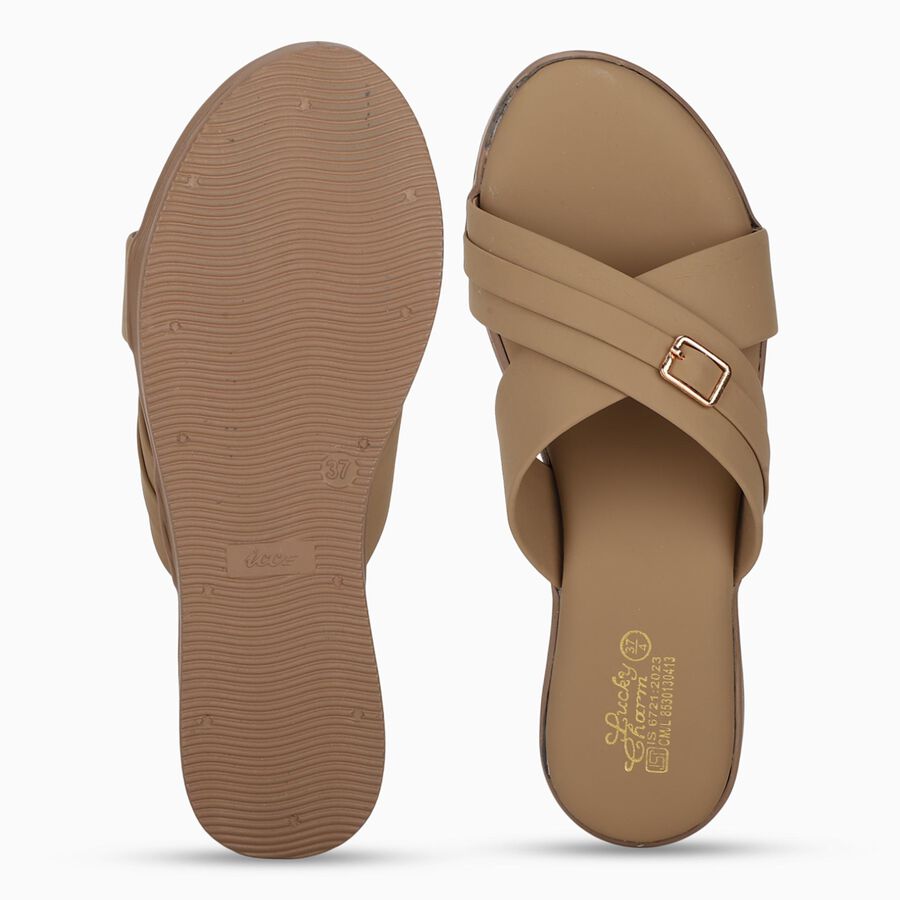 Ladies' Sandal, गहरा पीला, large