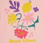 Girls' 100% Cotton T-Shirt , Light Pink, small image number null