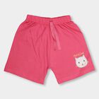 Infants' 100% Cotton Half Pant, Pink, small image number null
