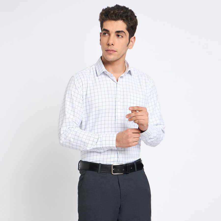 Men's Formal Shirt, White, large image number null
